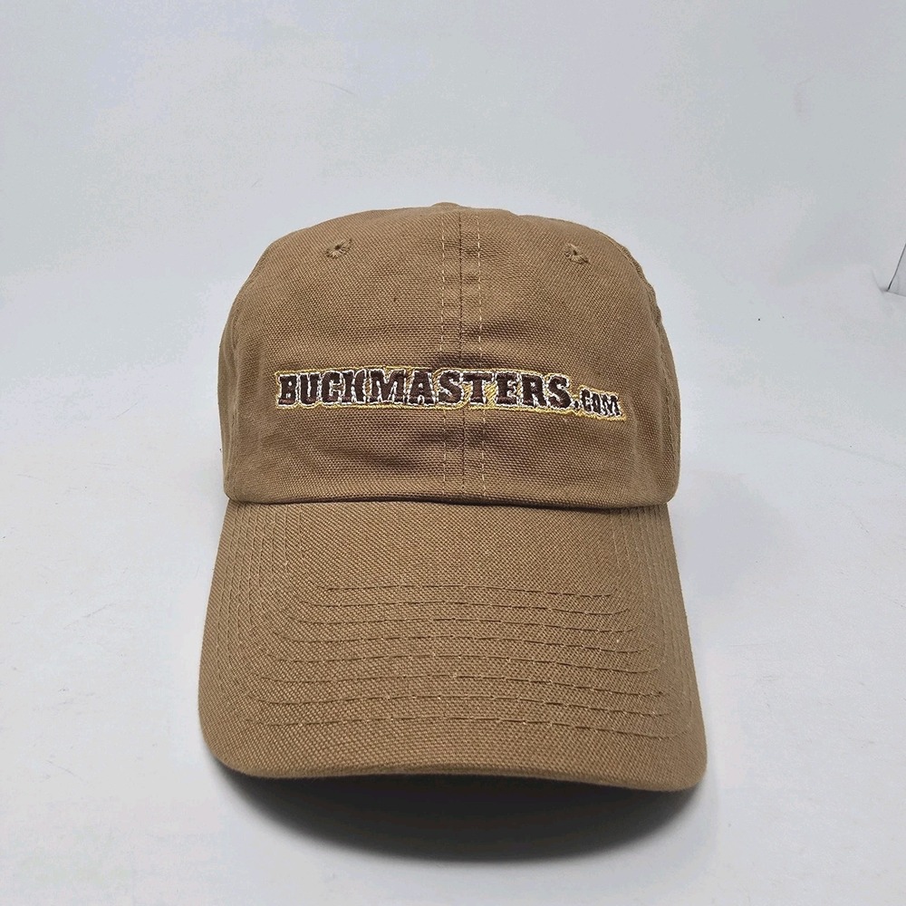 Buckmasters Hunting Baseball Hat Cap Strapback Vintage OC Brown Mens One Size